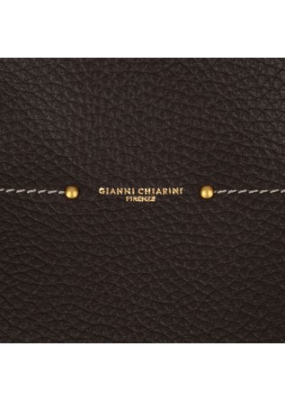 GIANNI CHIARINI | HAND BAG FARAH DARK BROWN