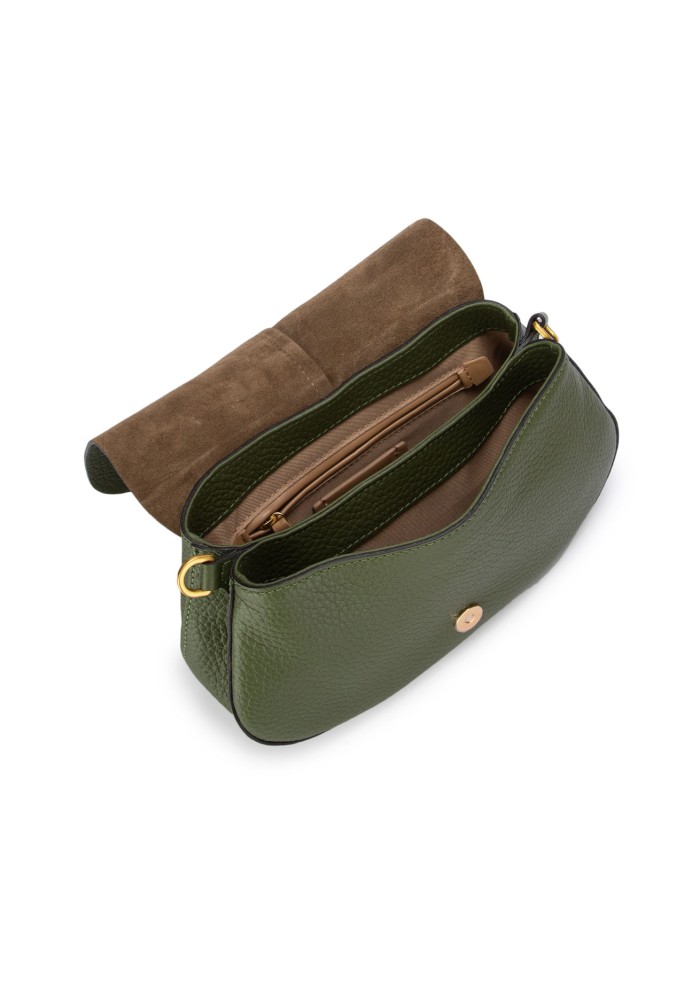 borsa a spalla donna gianni chiarini helena round verde