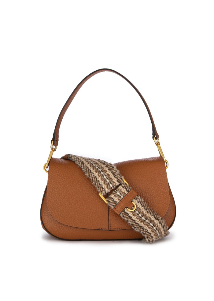 damen schultertasche gianni chiarini helena round braun