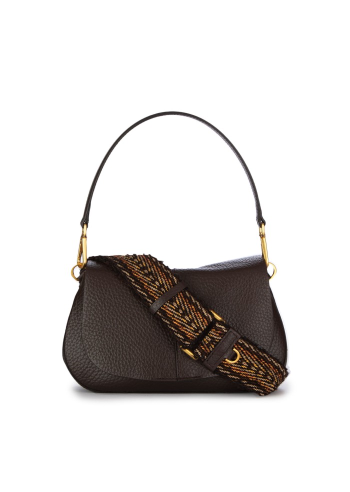 borsa a spalla gianni chiarini helena round marrone scuro
