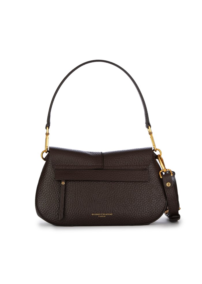 damen schultertasche gianni chiarini helena round dunkelbraun
