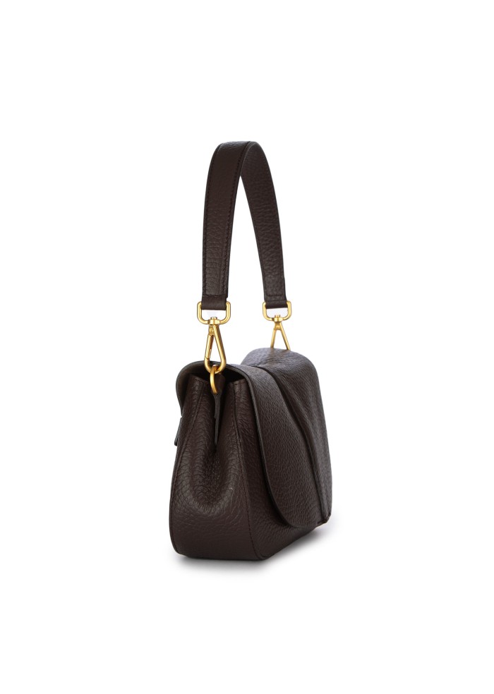 womens shoulder bag gianni chiarini helena round dark brown