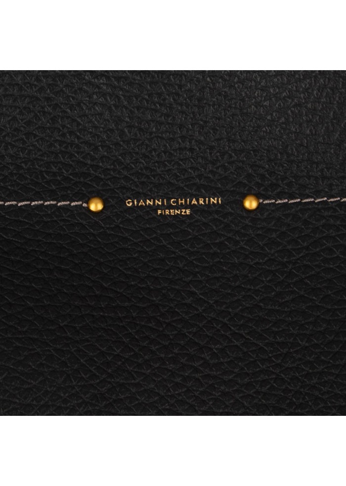 damen schultertasche gianni chiarini farah schwarz