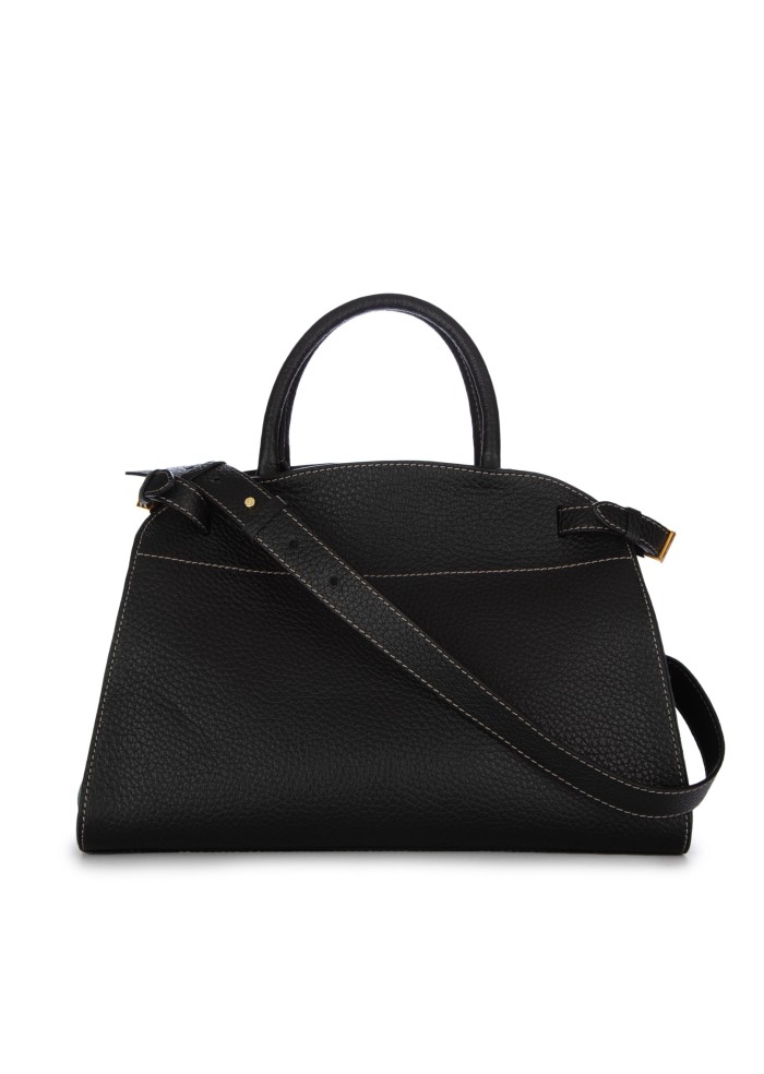 damen schultertasche gianni chiarini farah schwarz