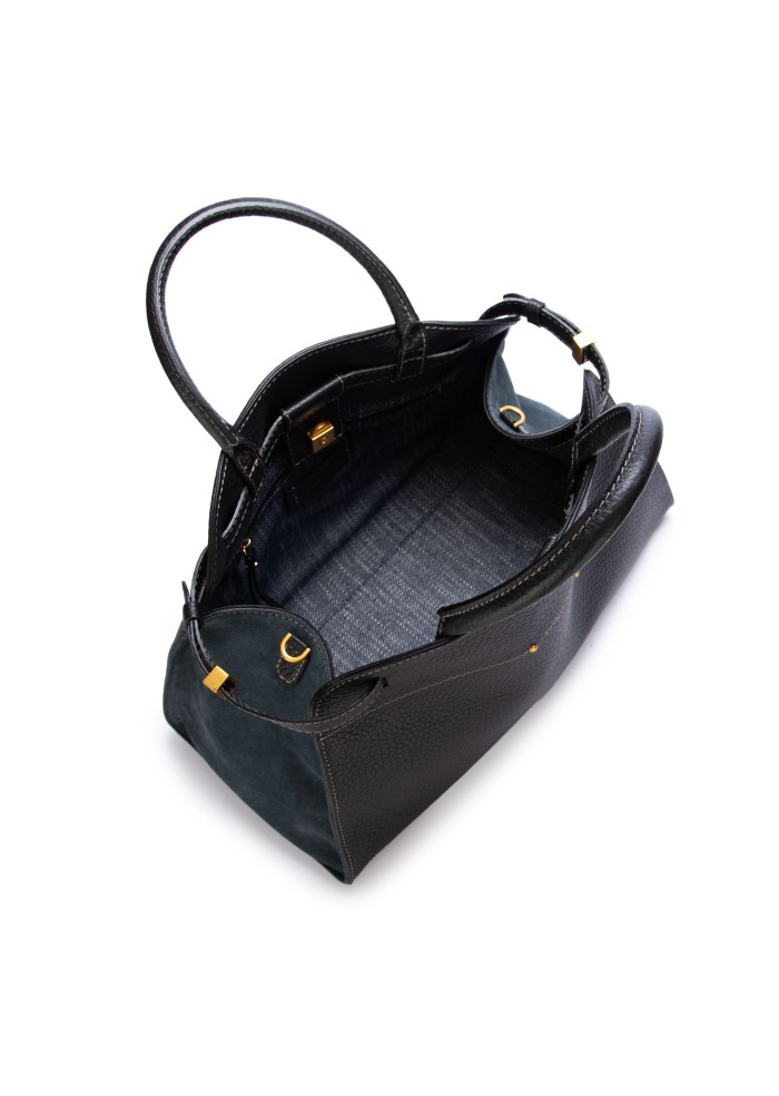 damen schultertasche gianni chiarini farah schwarz
