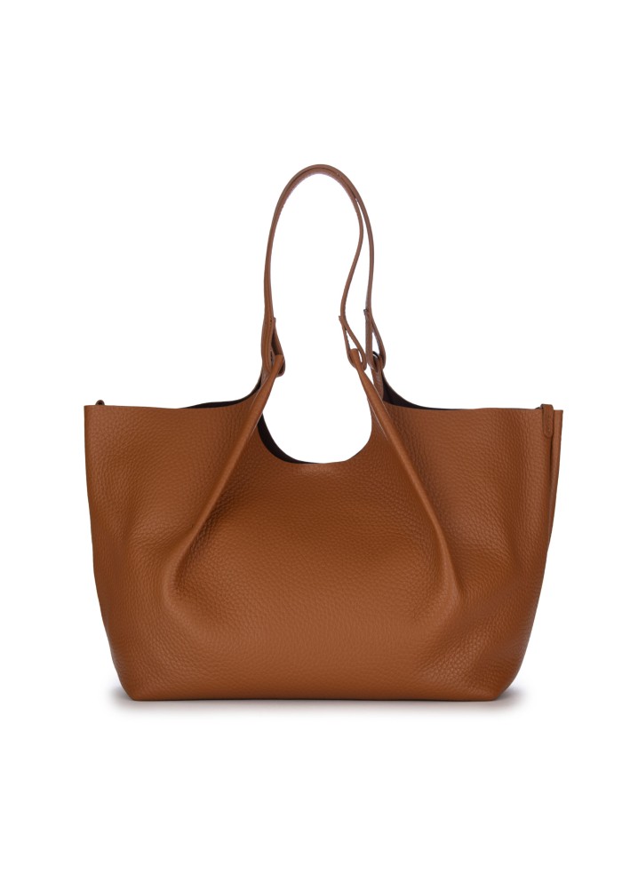 damen schultertasche gianni chiarini dua braun