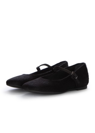 damen ballerinas poeve cavallino schwarz