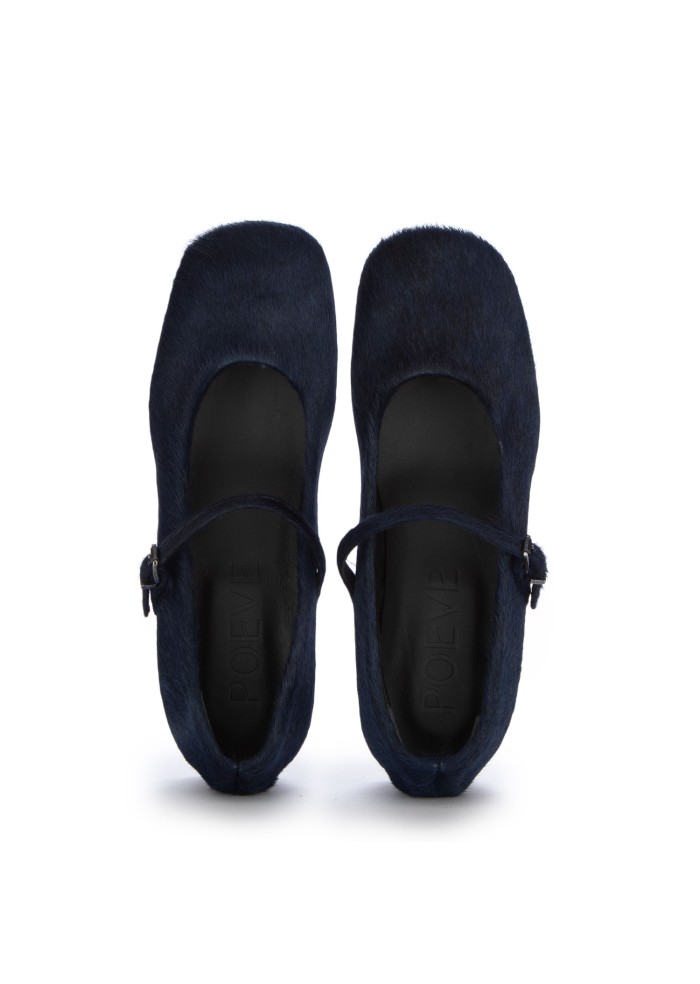 damen ballerinas poeve cavallino blau