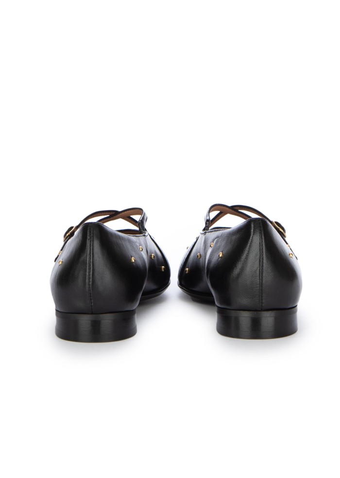 damen mary jane ballerinas il borgo firenze ziernieten schwarz