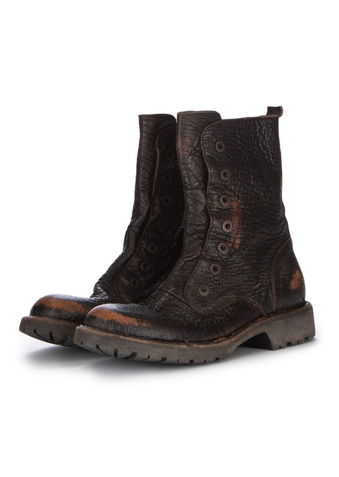 damen stiefeletten moma aviator sigaro fossil braun