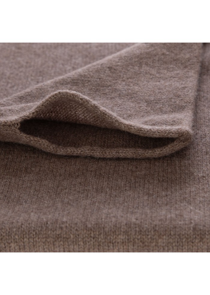 unisex collar scarf riviera cashmere wood brown