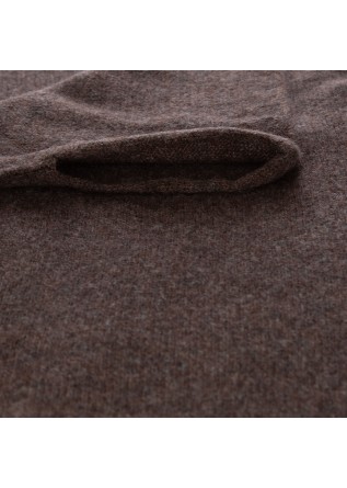 RIVIERA CASHMERE | COLLAR SCARF DARK BROWN
