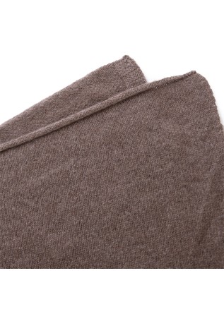 RIVIERA CASHMERE | SCARF RIBBED STITCH BROWN