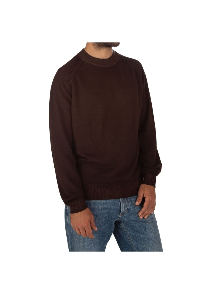 maglione uomo daniele fiesoli casual marrone