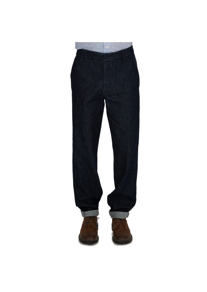jeans uomo dondup james blu scuro