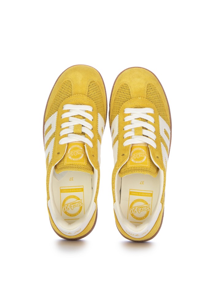 damen sneaker back 70 ghost iuta gelb