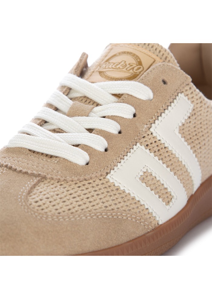 damen sneaker back 70 ghost iuta beige