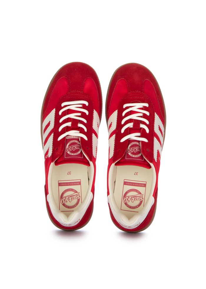 damen sneaker back 70 ghost rot