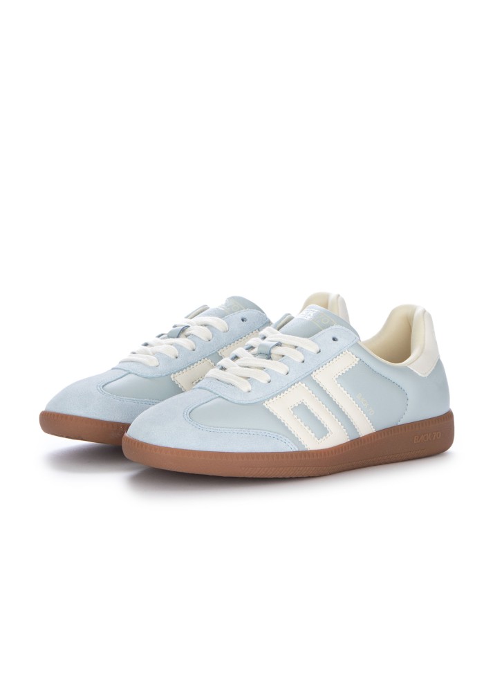 damen sneaker back 70 cloud nappa sky himmelblau