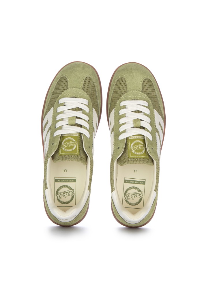 sneakers donna back 70 ghost iuta olive verde