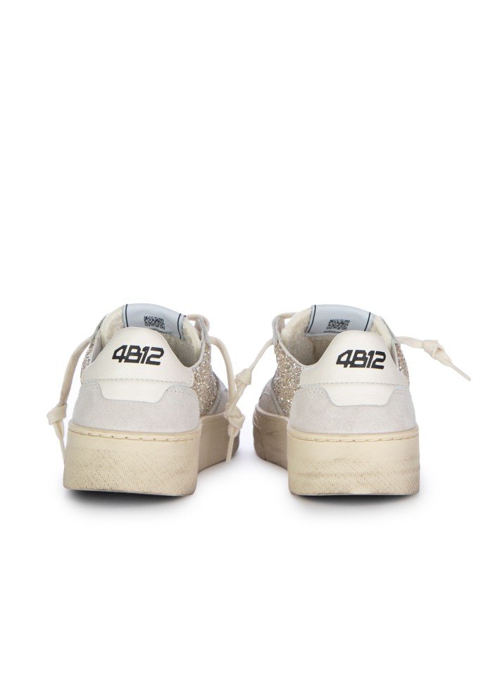 womens sneakers 4b12 hyper light grey glitter