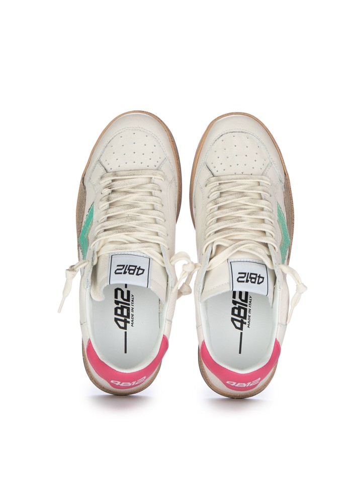 womens sneakers 4b12 playnew white pink