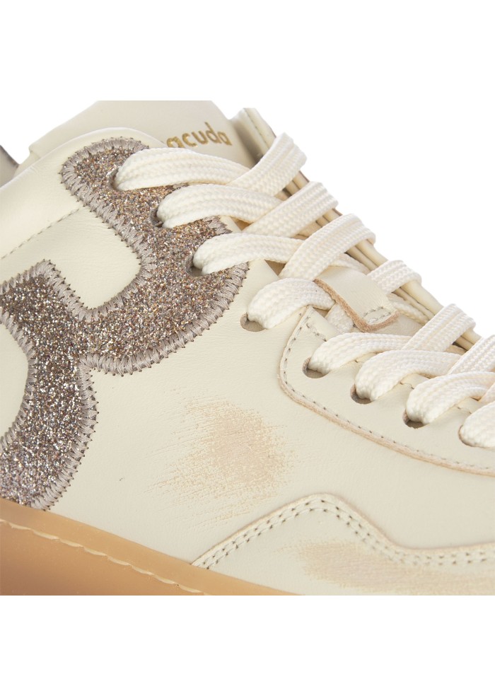 womens sneakers barracuda guga milky white