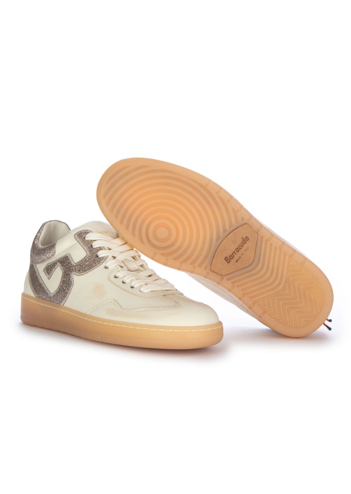 damen sneaker barracuda guga milchweiss