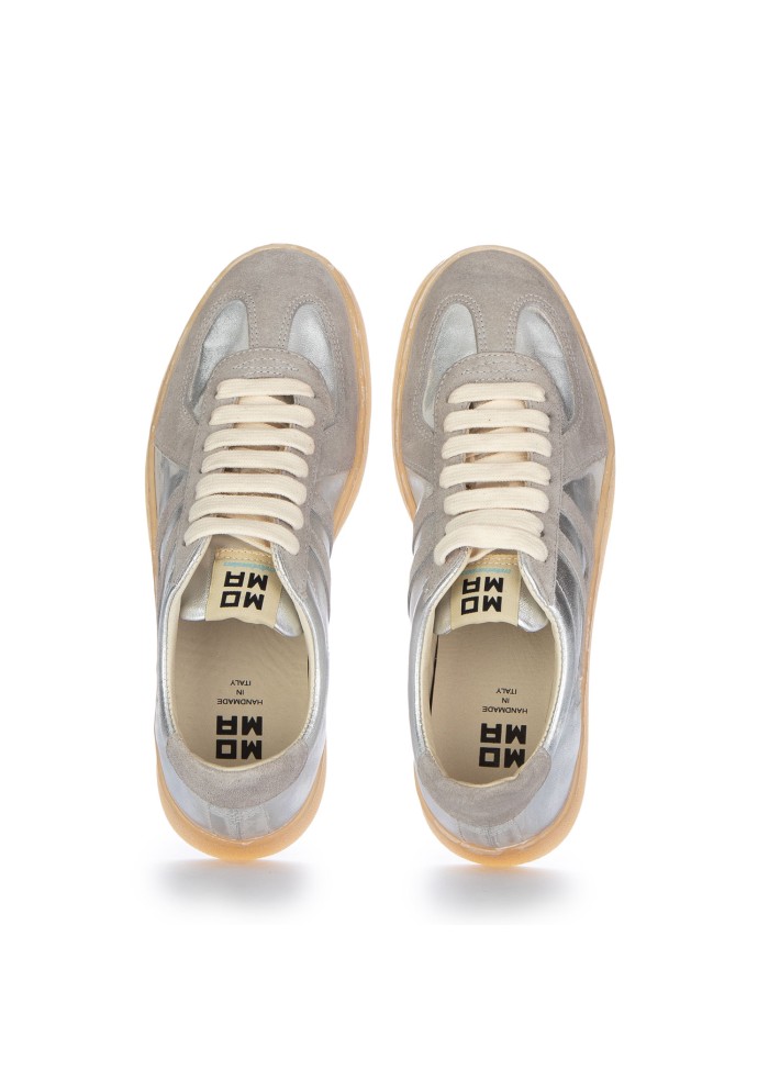 womens sneakers moma vari silver grey