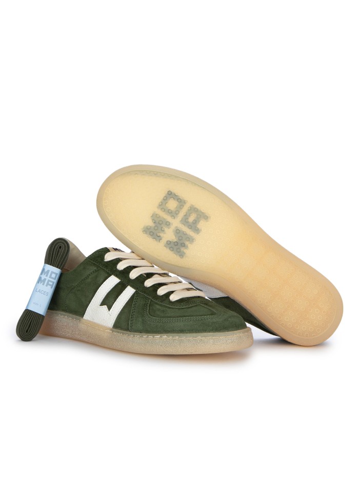 mens sneakers moma vari green white