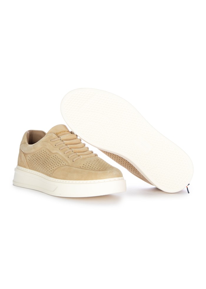 herren sneaker barracuda slip on phoneix suede beige
