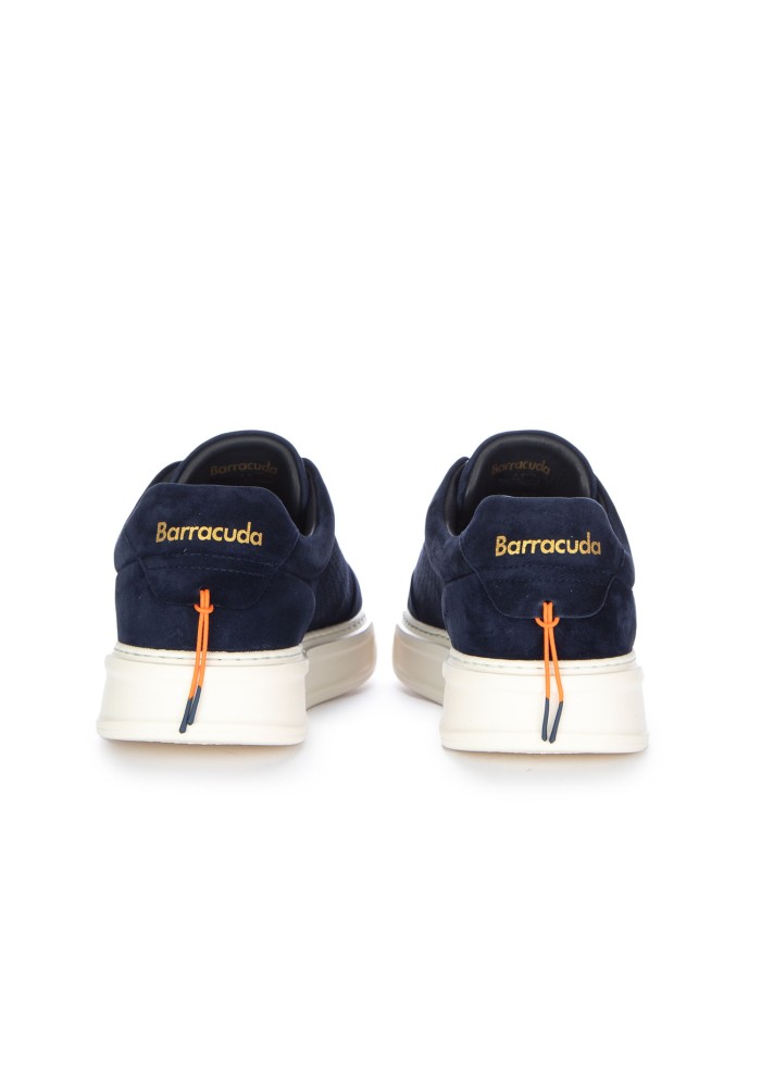 sneakers uomo barracuda slip on phoneix suede blu