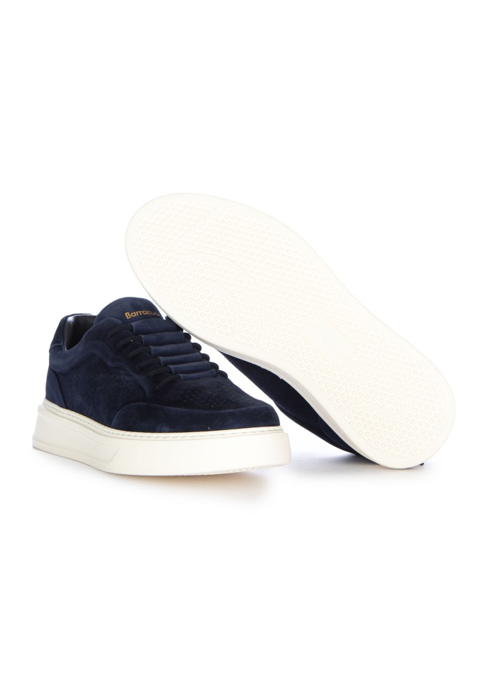 sneakers uomo barracuda slip on phoneix suede blu