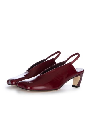 womens slingbacks pumps poeve venice rubino bordeaux