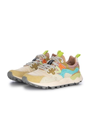 damen sneaker flower mountain yamano 3 beige mehrfarbif