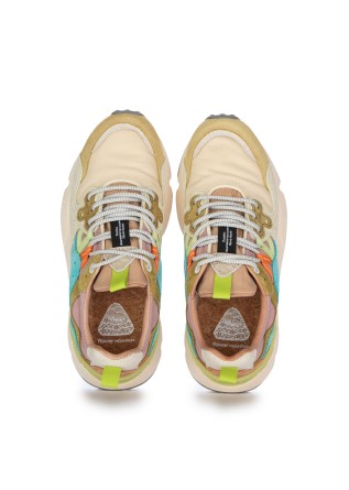FLOWER MOUNTAIN | SNEAKERS YAMANO 3 BEIGE MULTICOLOR