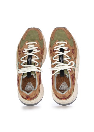 FLOWER MOUNTAIN | SNEAKERS YAMABUSHI MARRONE VERDE