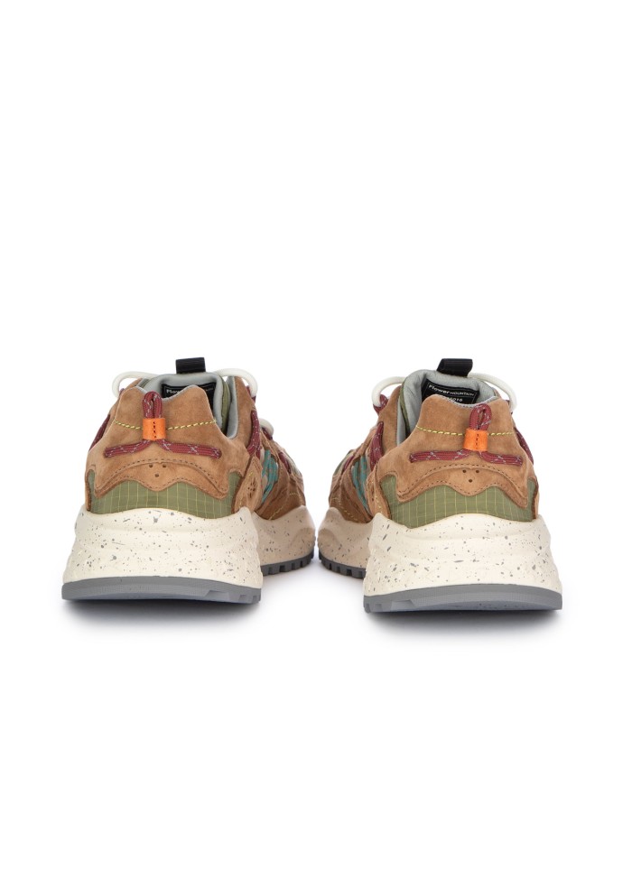 herren sneaker flower mountain yamabushi braun grun