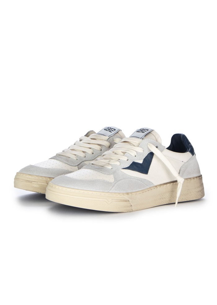 sneakers donna 4b12 hyper bianco blu