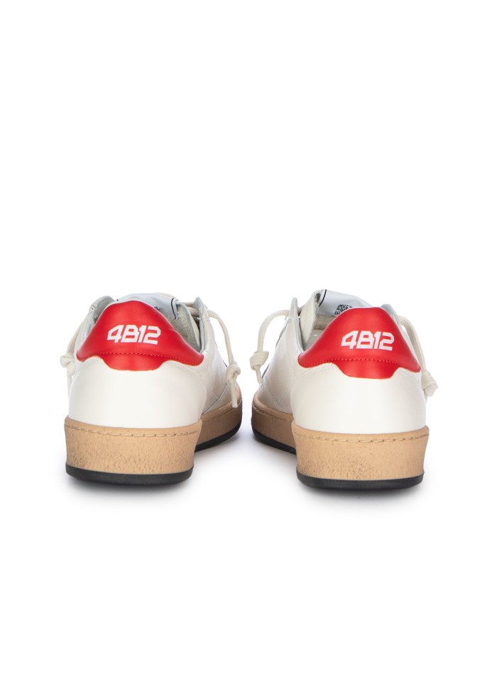 sneakers uomo 4b12 playnew bianco blu