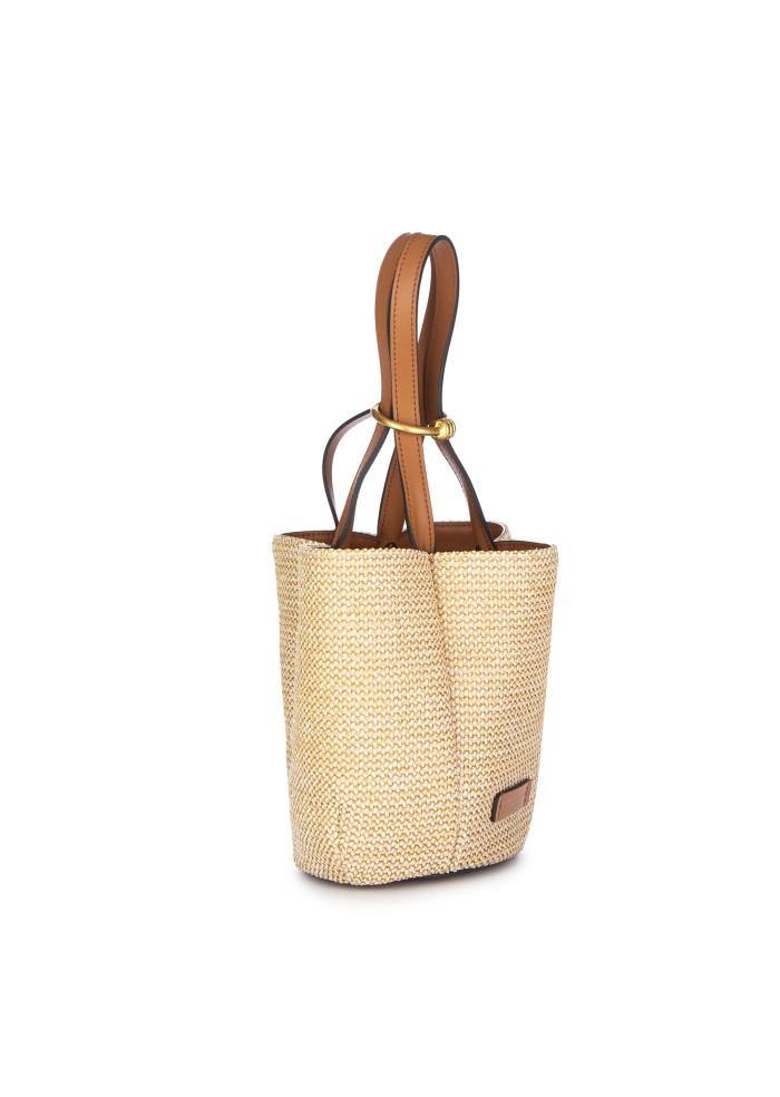 damen beuteltasche gianni chiarini twist lily beige