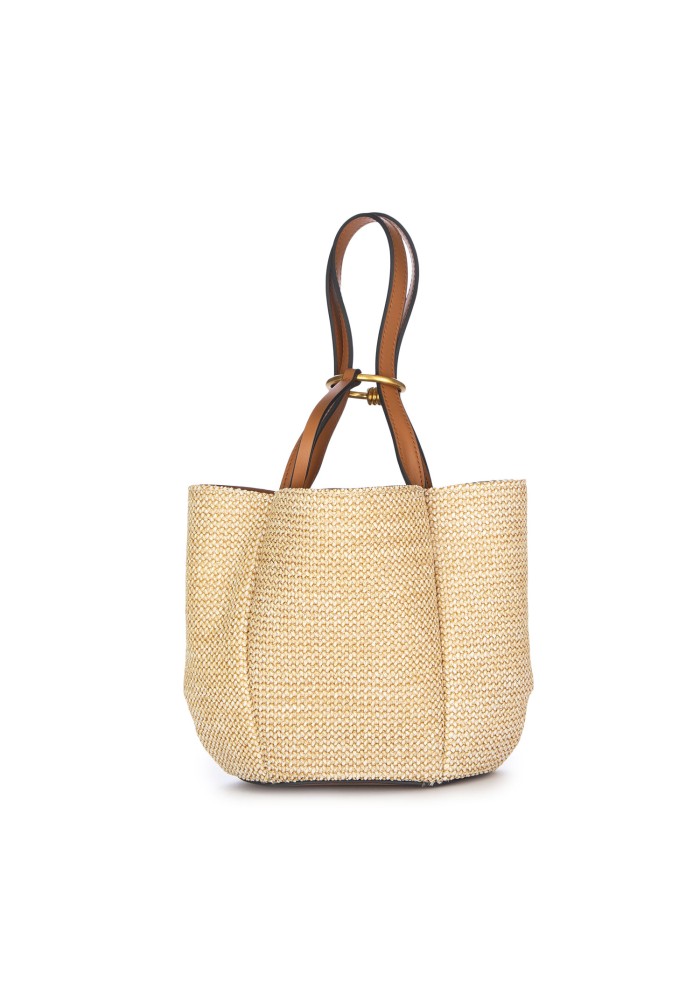 womens bucket bag gianni chiarini twist lily beige