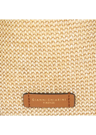 GIANNI CHIARINI | BUCKET BAG TWIST LILY BEIGE