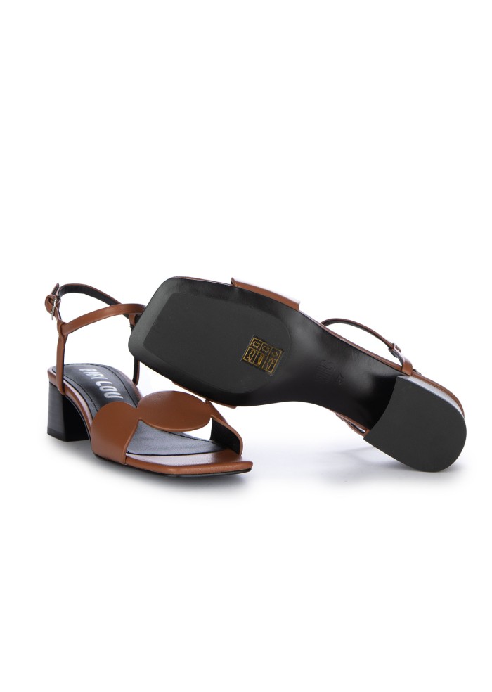 sandali con tacco donna bibi lou onami marrone