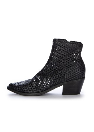 ZOLFO | ANKLE BOOTS MELODY CHAIR WOVEN BLACK