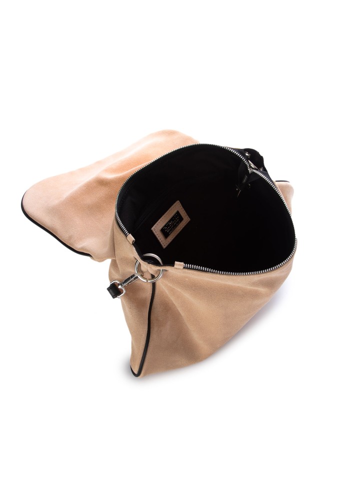 borsa a spalla ripani delphine beige nero