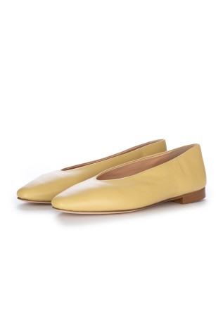 ballerine donna prosperine pelle liscia giallo