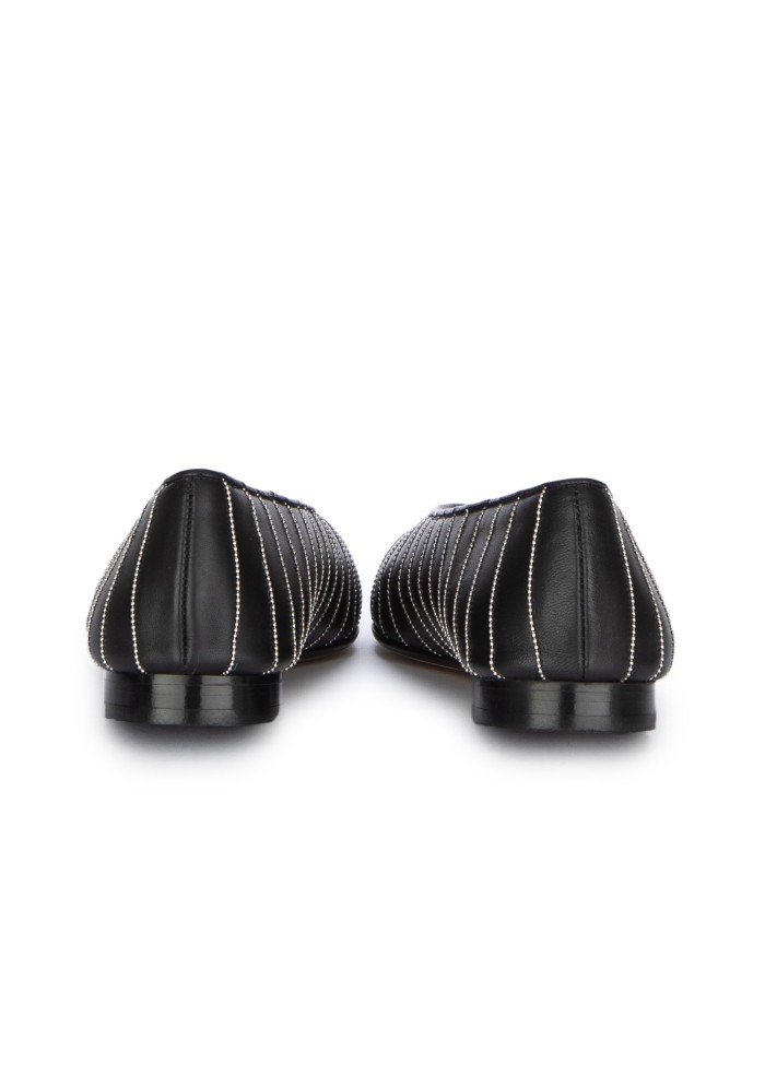 damen ballerinas prosperine streifensteppung schwarz