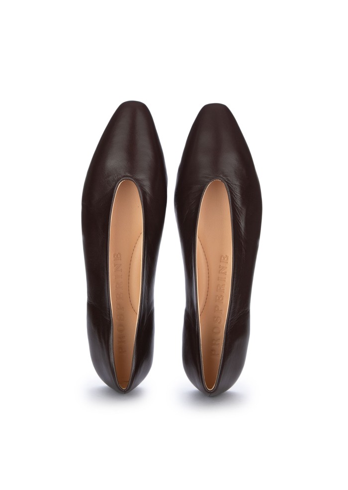 damen ballerinas prosperine glattleder schwarz