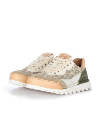sneakers donna bng real shoes leo leopardato